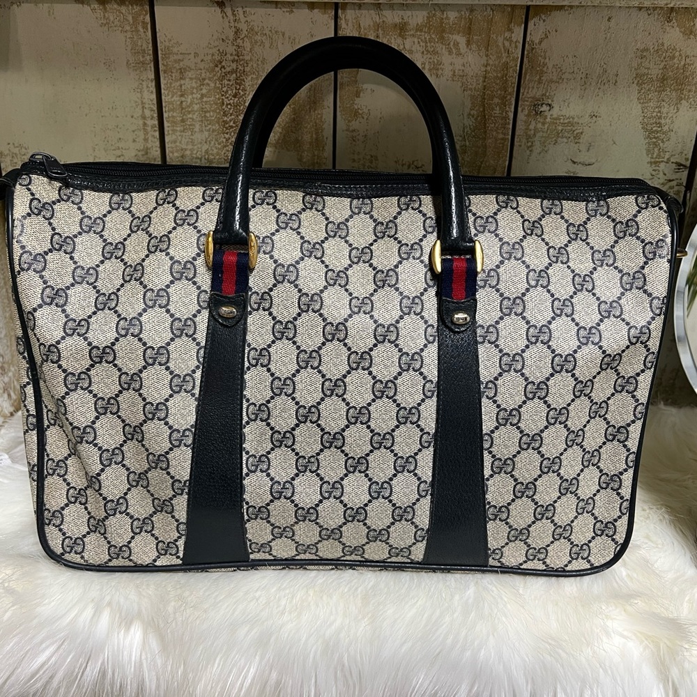 GUCCI GG monogram supreme Large Bag